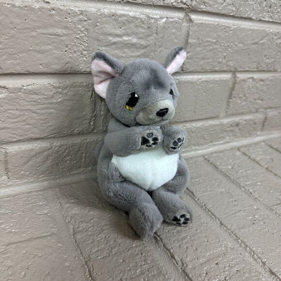 Ty Beanie Babies Wilfred The French Bull Puppy Dog Frenchie Plush Toy 6" - Picture 3 of 6